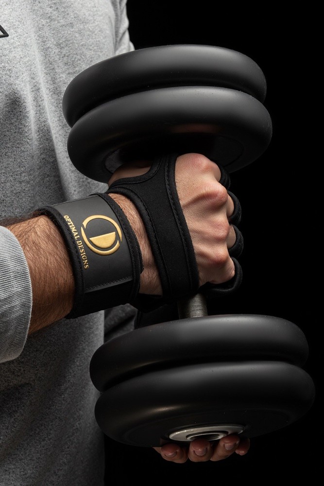 Ventilated Weightlifting Exercise Workout Cross Training Gym Gloves