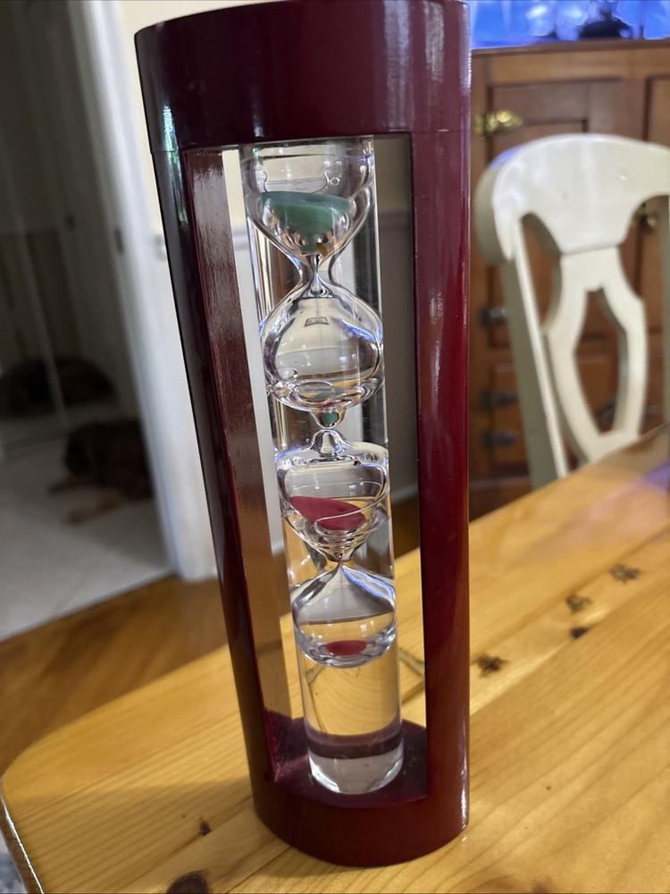 Used Floating Multicolor Hourglass Decor - Free Shipping