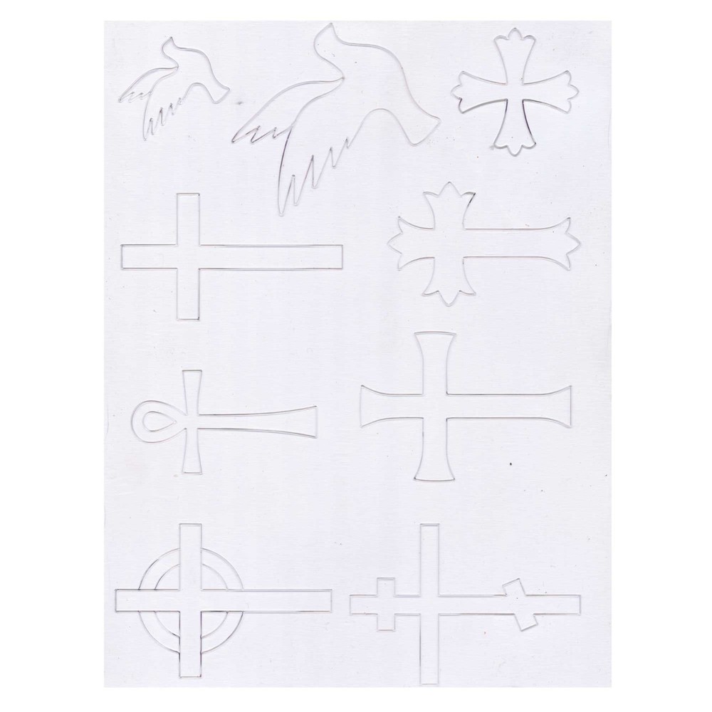 Cross & Dove Easy Trace Reusable Leather Tooling Pattern MakerAid® 78904-07