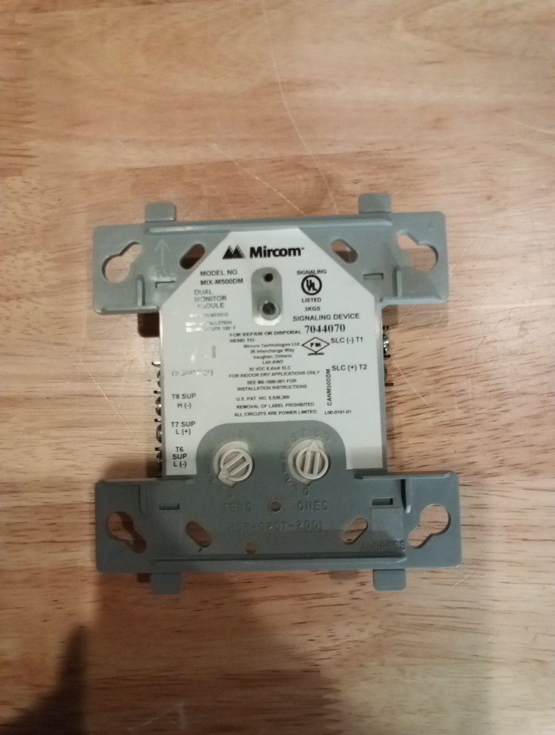 Mircom Dual Monitor Module