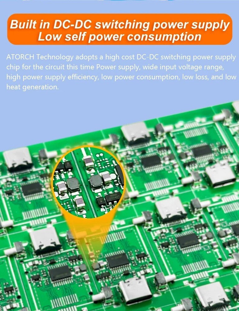 Power Meter Testers Eversame PD3.1 Digital Multimeter Voltage Current Voltmeter