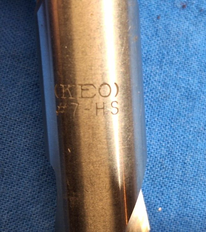 KEO #7 HS double ended countersink drill bit