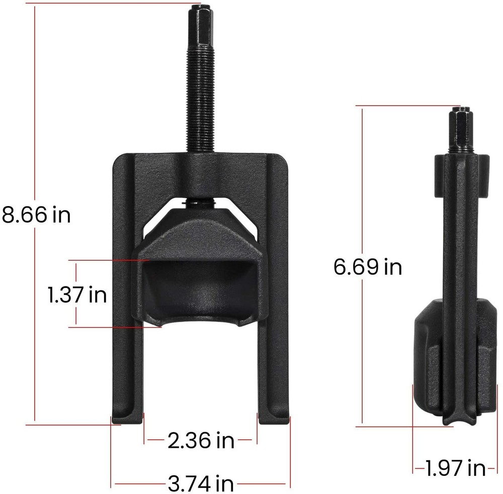 10105 U Joint Pullers Heavy Duty for Class 1-3 Universal 1"-1.25" U-joint Puller
