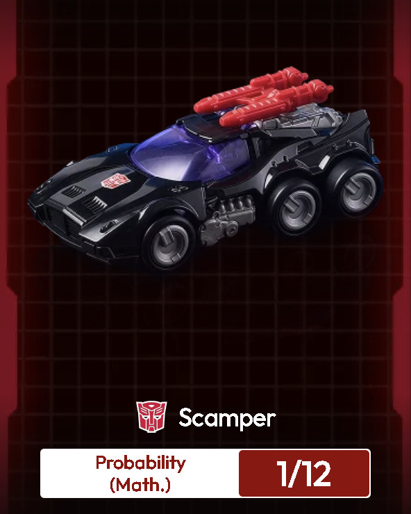 Blokees Transformers Wheels Roll Out! C01 Mini Model Kit Scamper 1/12