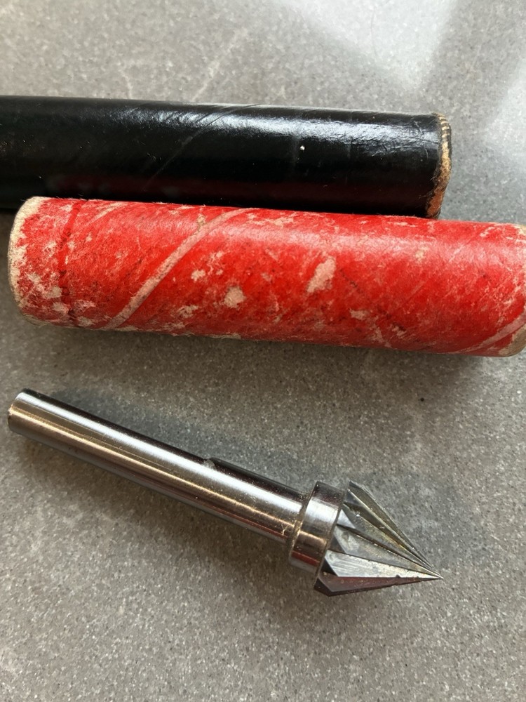 1/2" Conical Multi-fluted Brace Style COUNTERSINK Bit & square Shank