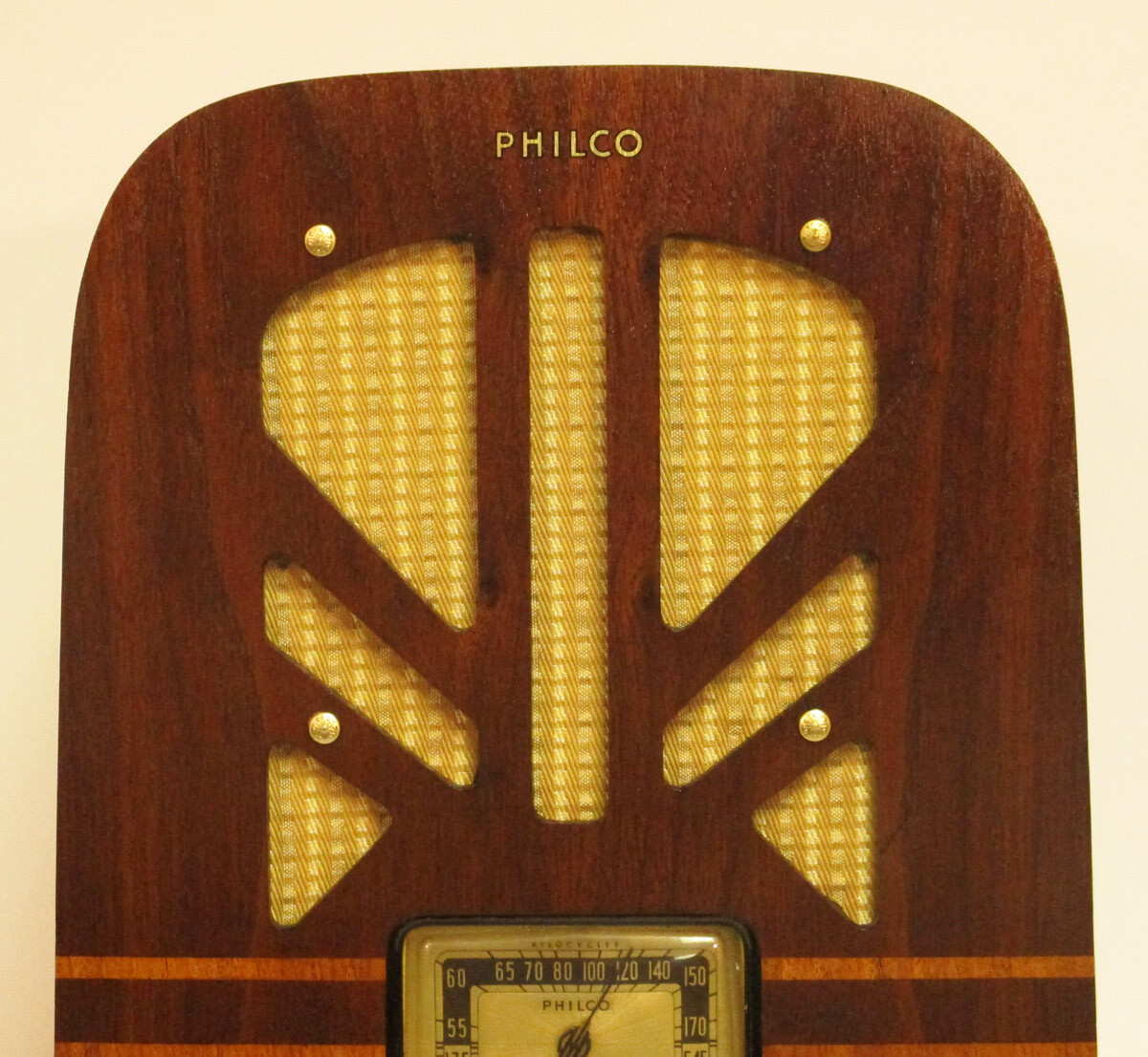 Vintage Gold Fabric for Speaker Grill Cloth - Antique Radio Grille Restoration