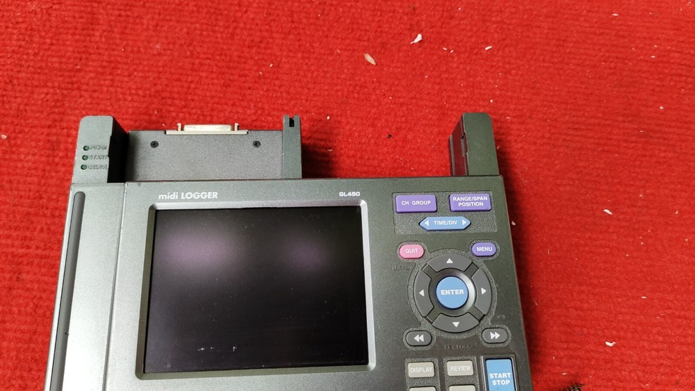 P:VT10 Graphtec midi logger GL450 data logger