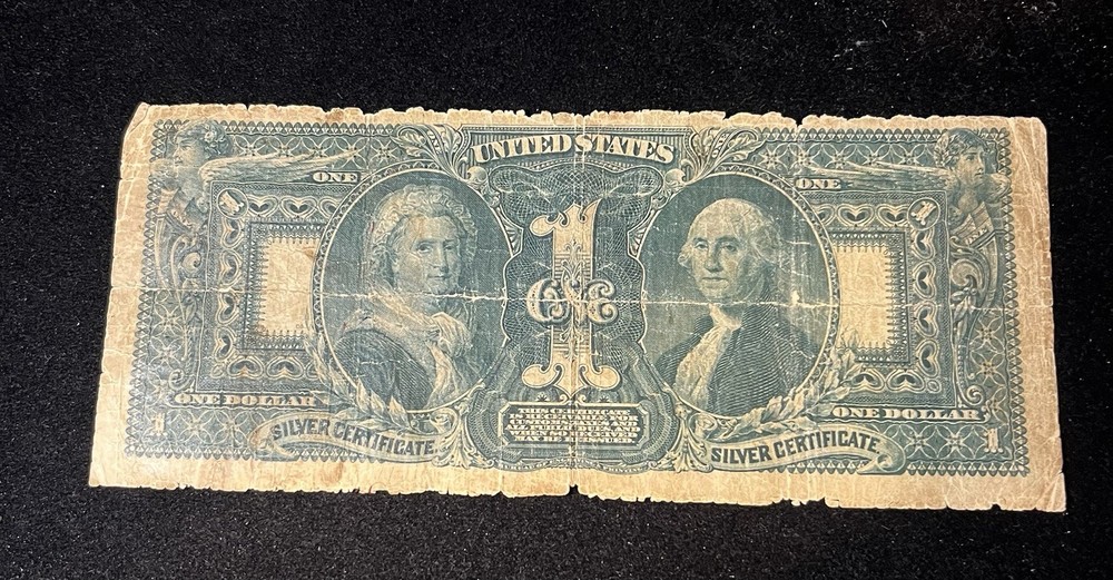 1896 educational note $1 Low Grade Circ