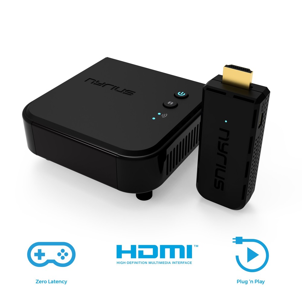 Nyrius Pro+ Wireless HDMI Video Transmitter - 2 Pack