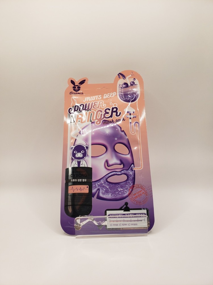 Elizavecca Deep Power Ringer 12 Type Face Mask Pack K-beauty (12 sheets)