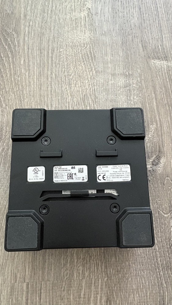 AXIS F44 Main Unit Modular Network Camera Base Unit 0659-0001-01