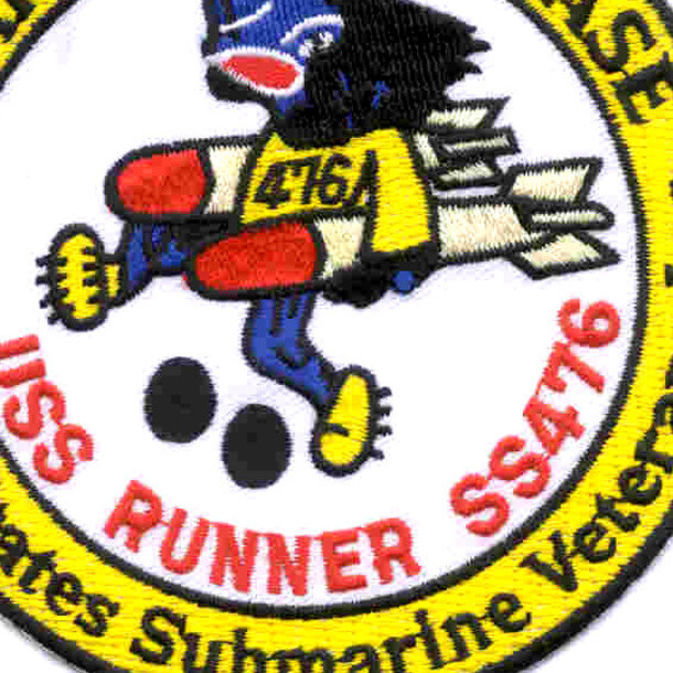 USS Runner Ozark Veterans Base Patch