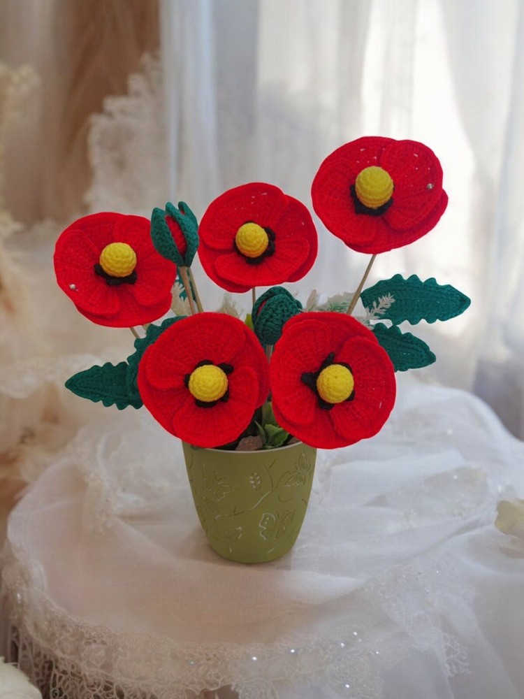 Crochet Poppies