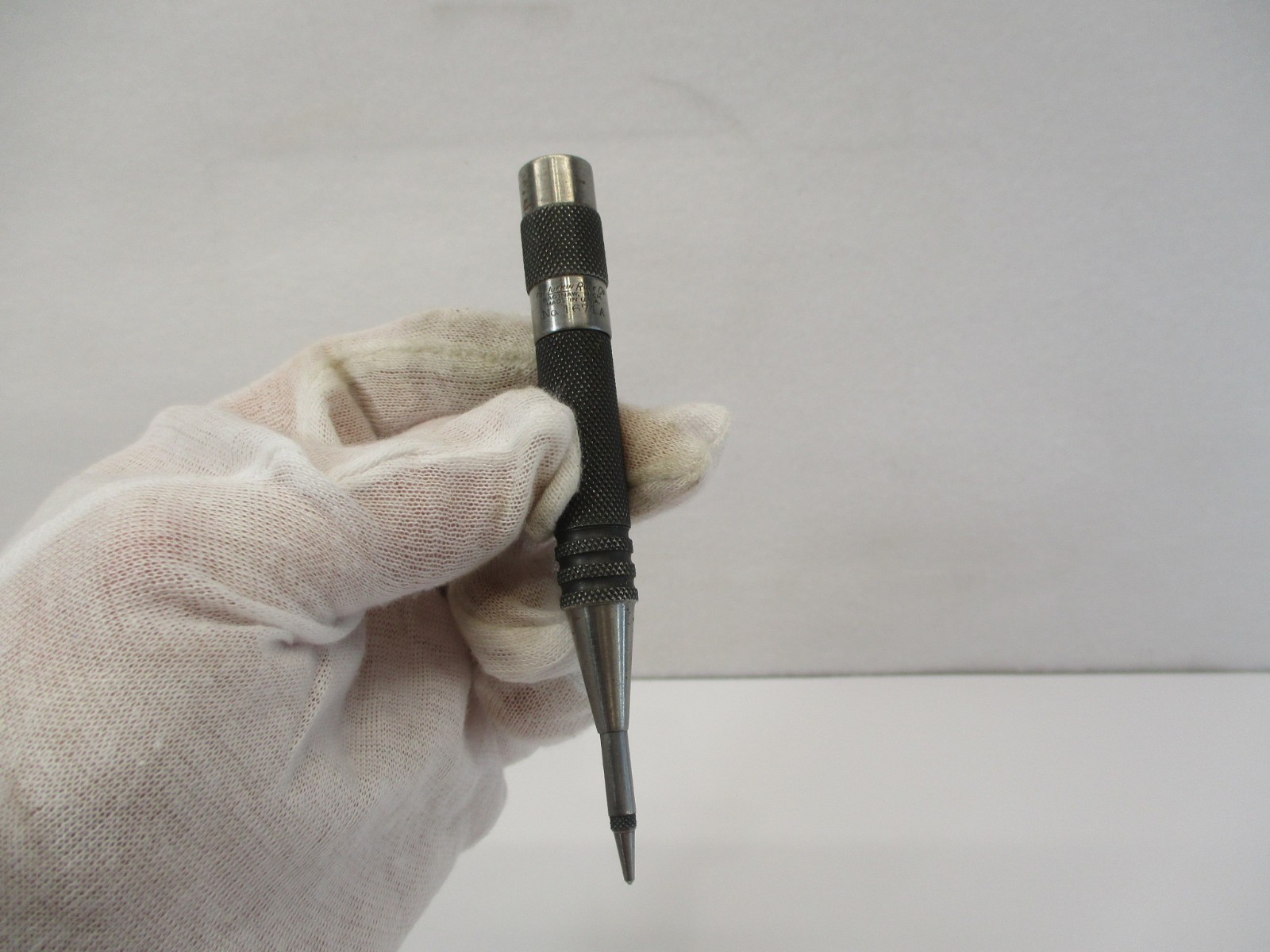 LUFKIN # 1671A Automatic Center Punch 1671 w/ OEM Box 2nd Tip in EC