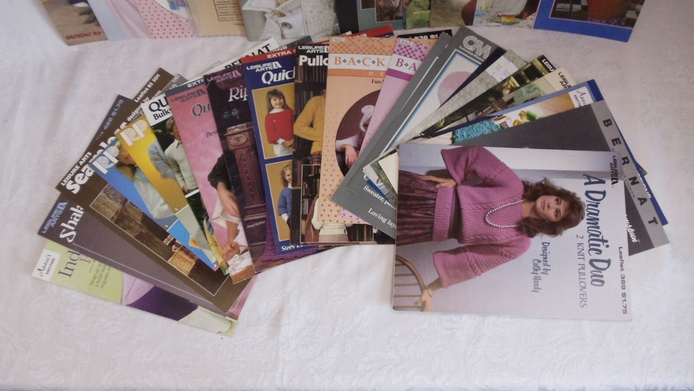 Various Knitting Patterns, Leaflets, Booklets ~ Choose From List ~ KP#1