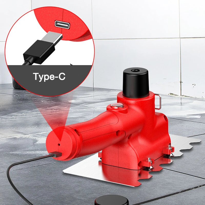 High-frequency Vibrating Leveling Ceramic Tile Plastering Dual-use Trowel Tool