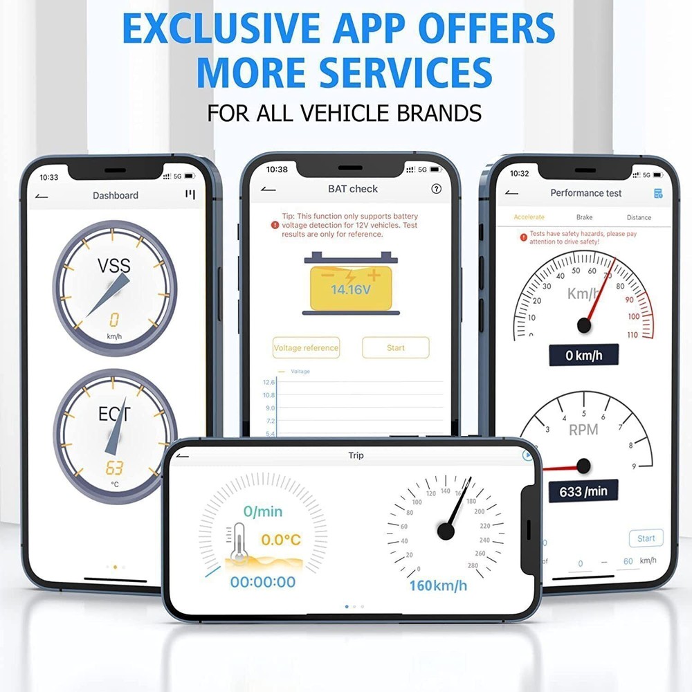 ANCEL BD300 OBD2 Scanner Bluetooth Code Reader Car Diagnostic Scan Tool For BMW