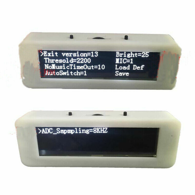 3.12" OLED Music Spectrum Display Analyzer Rhythm VU Meter Audio Level Indicator