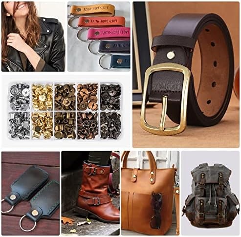 Chicago Screws for Leather Craft DIY
