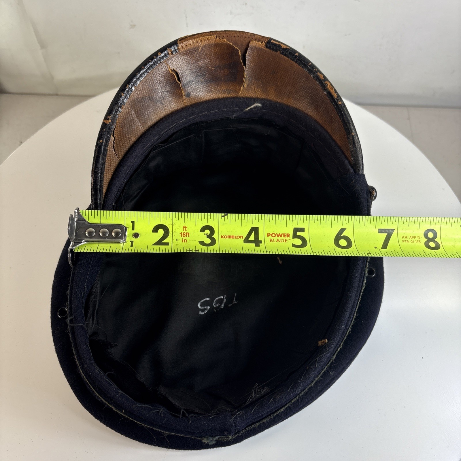 rare Civil War Kepi Hat Cap 5th Maryland Militia Military Society Goods 6C49