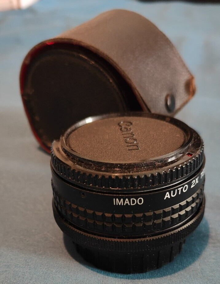 Imado 2X Auto Tele Converter Lens Includes Case