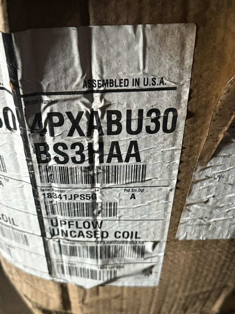 Evaporator Coil 4PXABU30BS3HAA