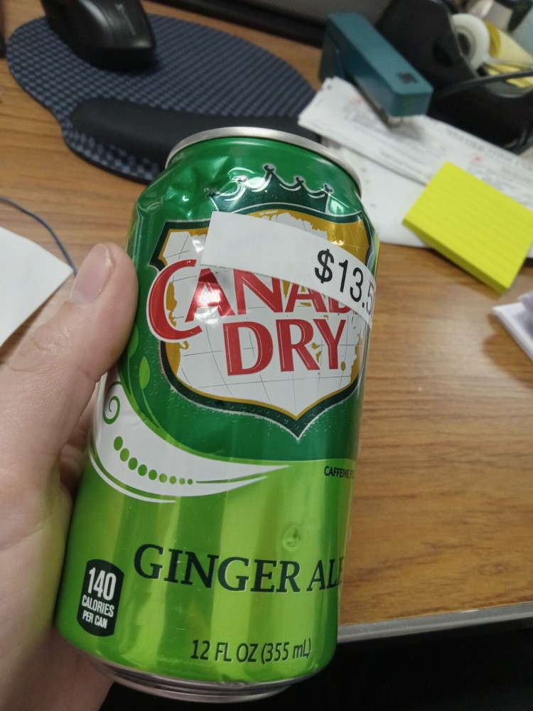 Canada Dry Diversion Stash Safe Can
