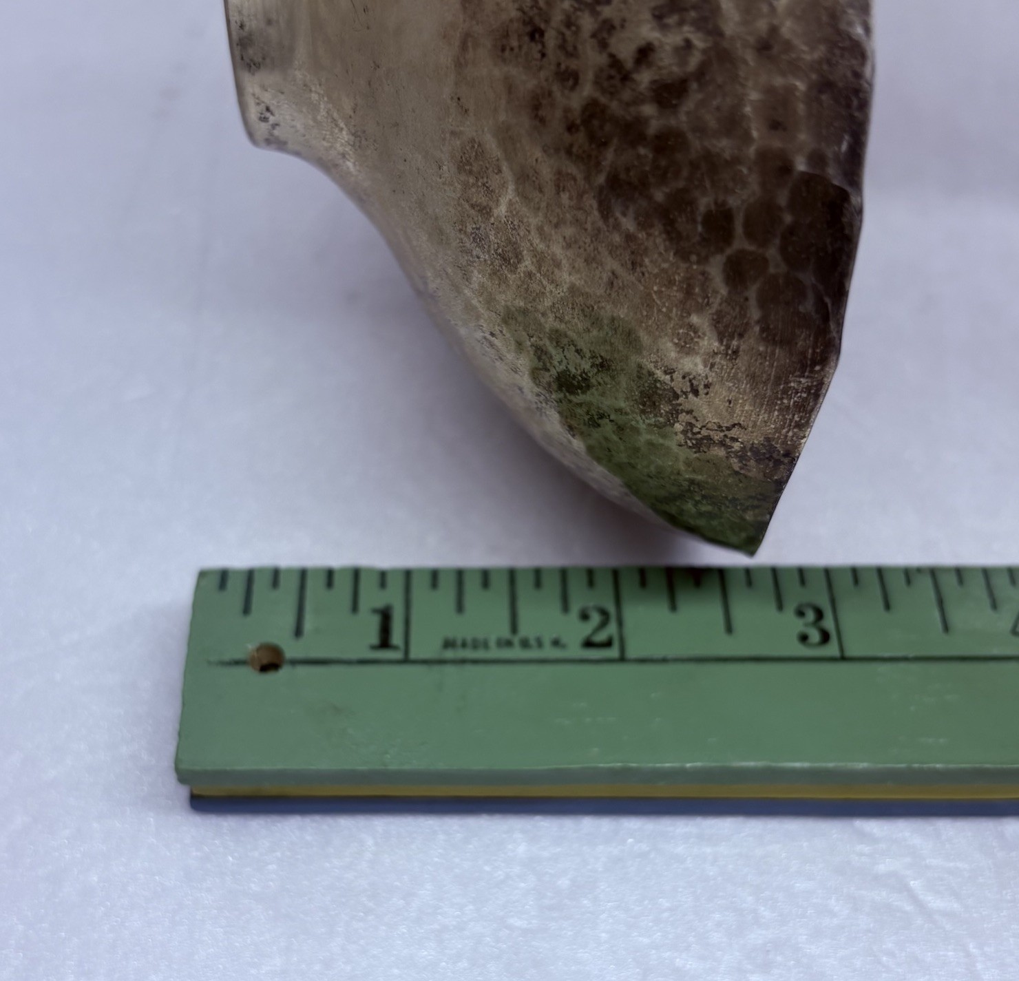 Vintage 1970s Silver Plated Hammered Nut Bowl Unique Shaped 5.25” Art Decor 34