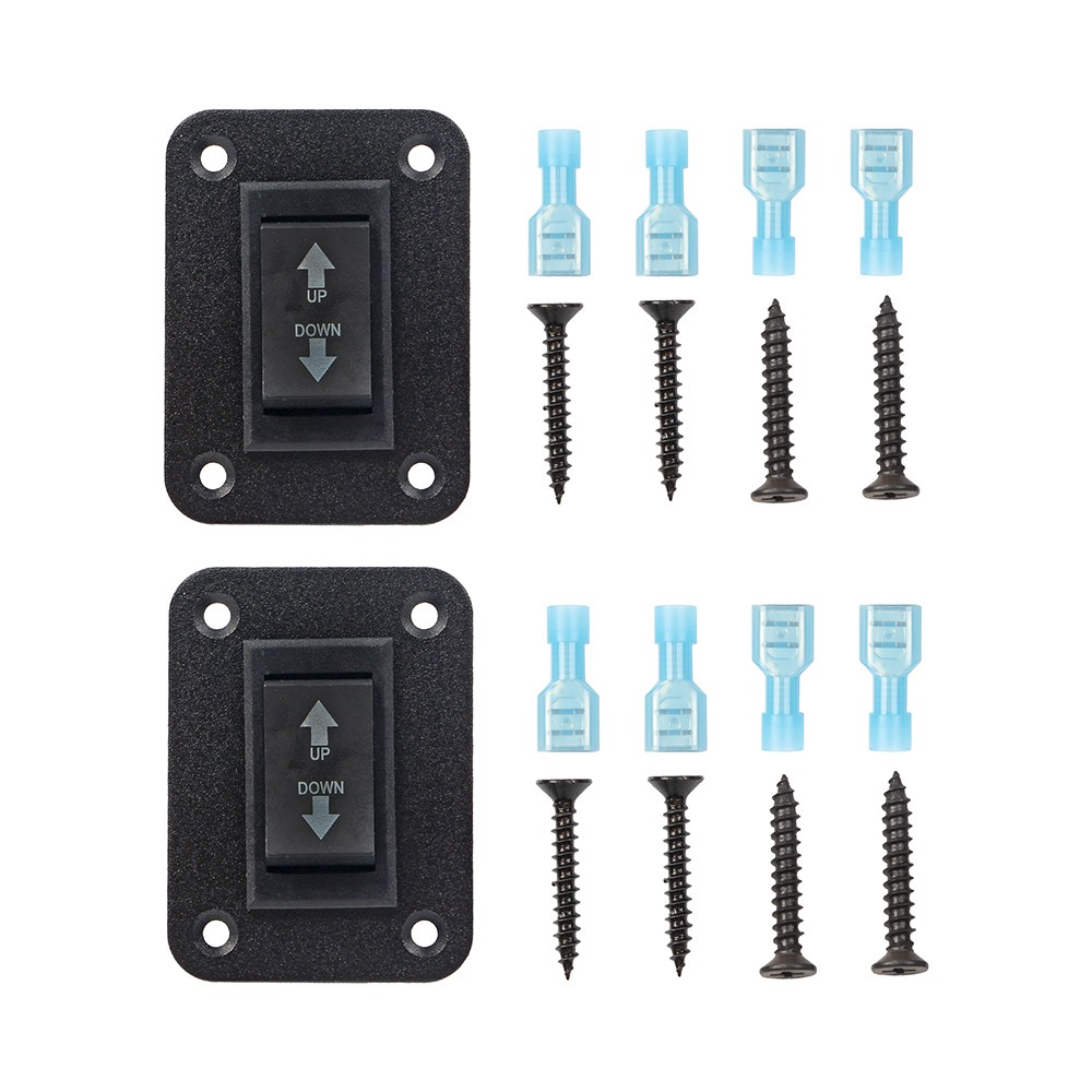 2X 30A DPDT Momentary Reverse Switch Up Down Switch for 5th Wheel Trailer US