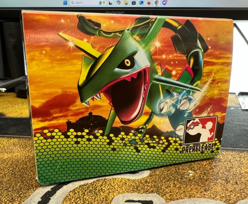 Pokemon BW Dragons Exalted Organized Play Prerelease Deck Box!!