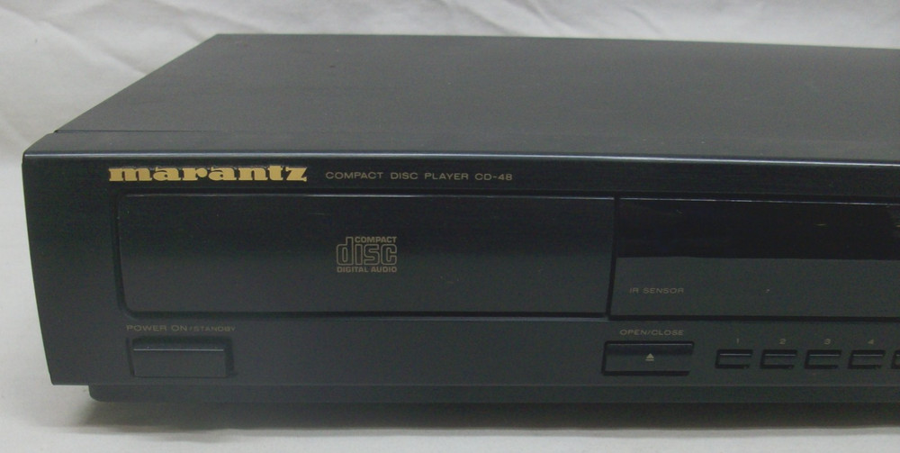 1998 Marantz Model 48U Black Compact Disc CD Player