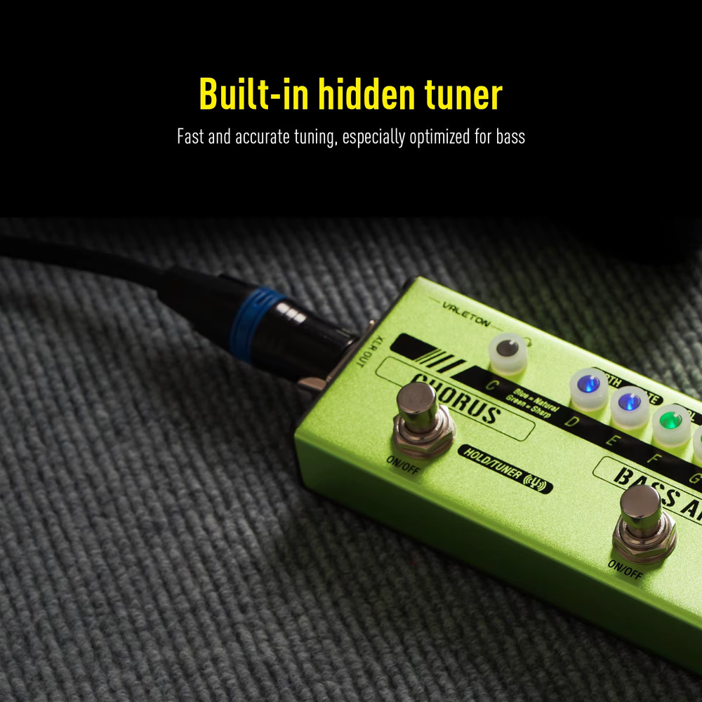 Dapper Bass Mini Stage Session Gigging practice Analog Amp Boost Comp Chorus Ba