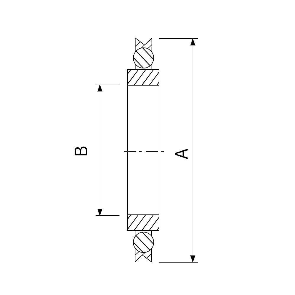 Vacuum ISO Screened Centering Ring ISO Center ring