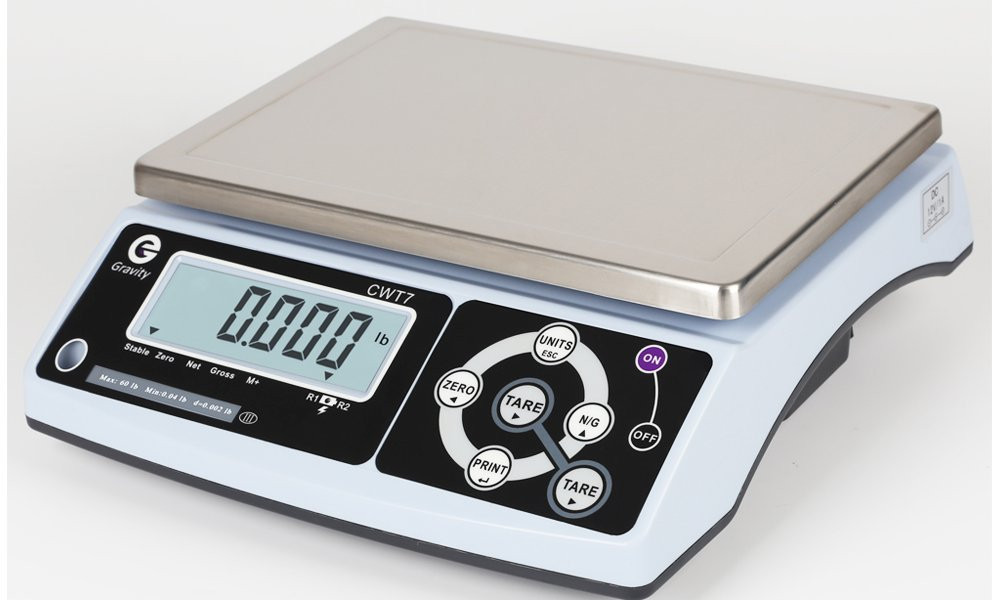Gravity High Precision  Portion Control Scale, 30/60 lb dual range, NTEP