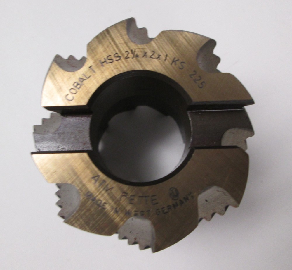 FETTE 5% Cobalt Roughing Shell End Mill, 5" Diameter