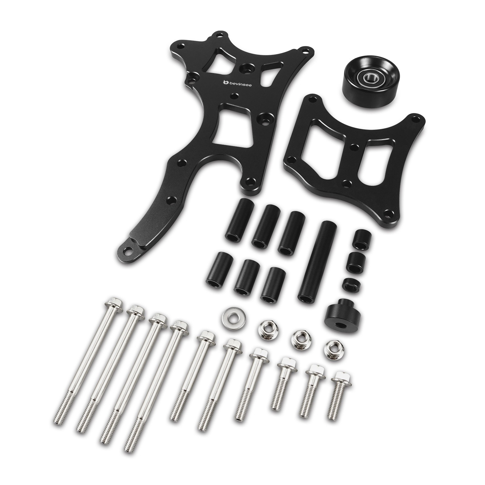 Billet LS Truck Factory Location Alternator Power Steering Bracket For LQ4 LQ9