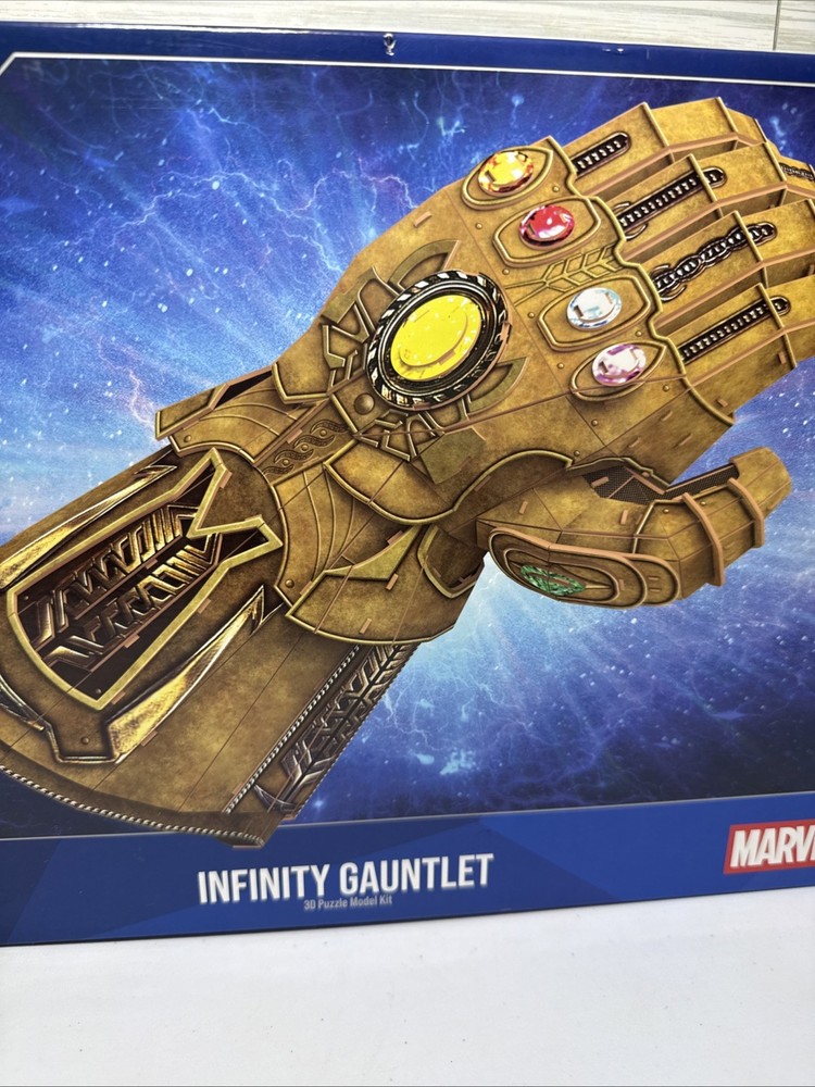 4D Build: Marvel Studios “Infinity Gauntlet” Spin Master Puzzle Model Kit, NEW!