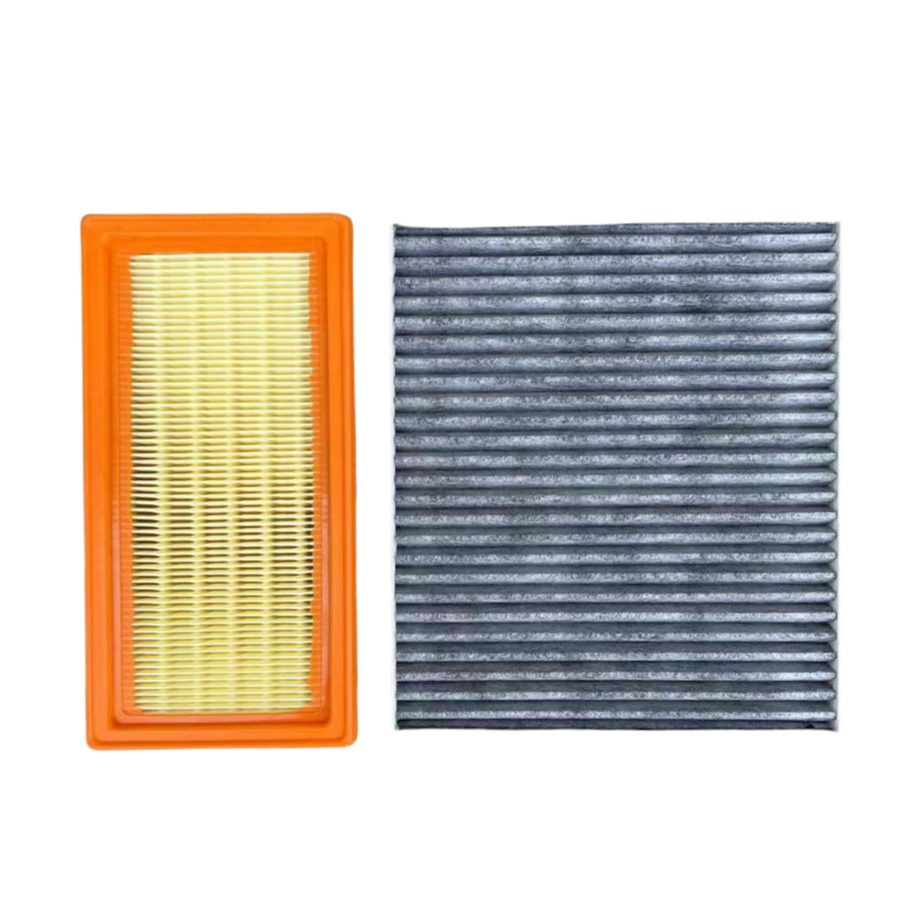 For 2014-2019 VERSA & VERSA NOTE Combo set Engine & Carbonized Cabin Air Filter