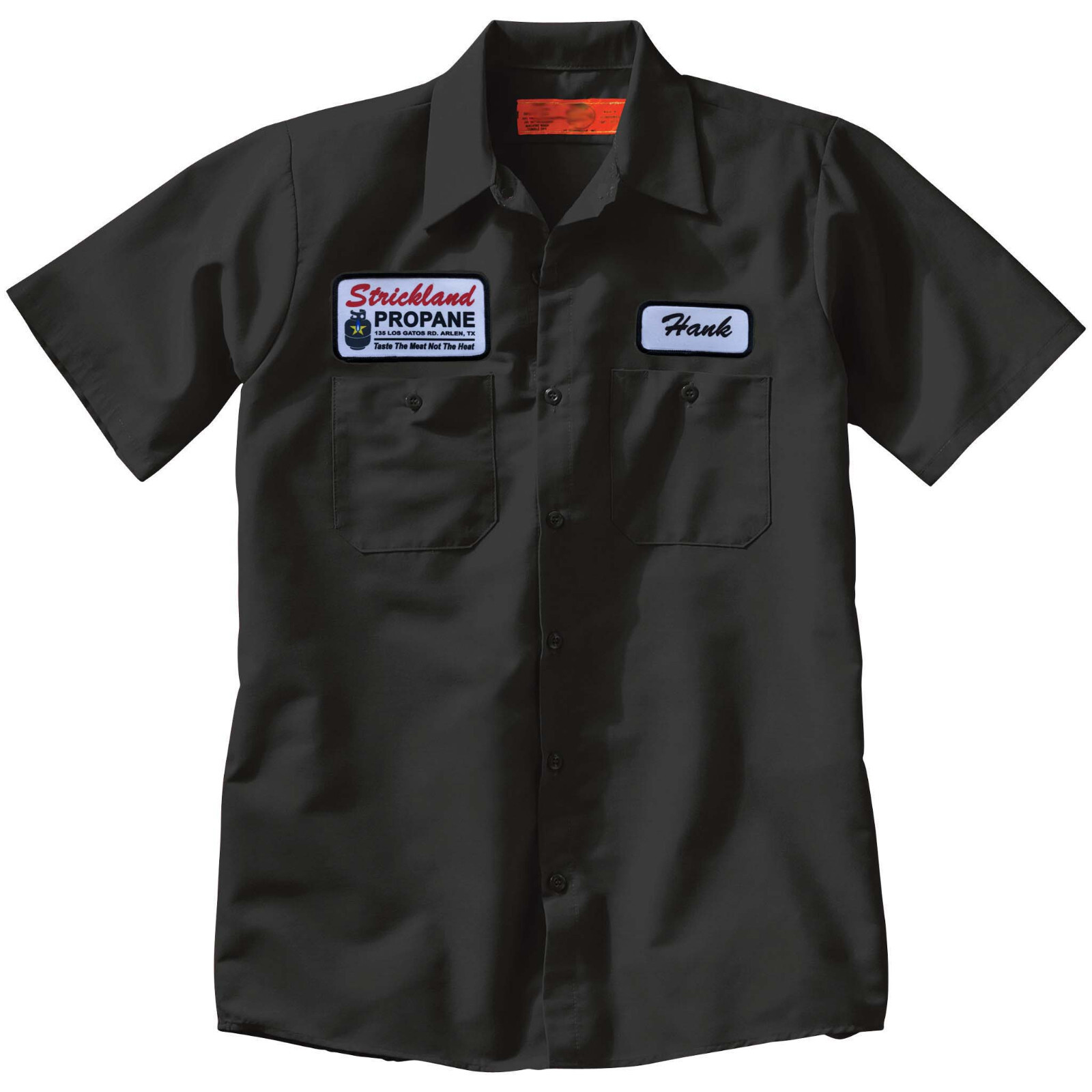 Hank Strickland Propane Patch Work Shirt Halloween Costume