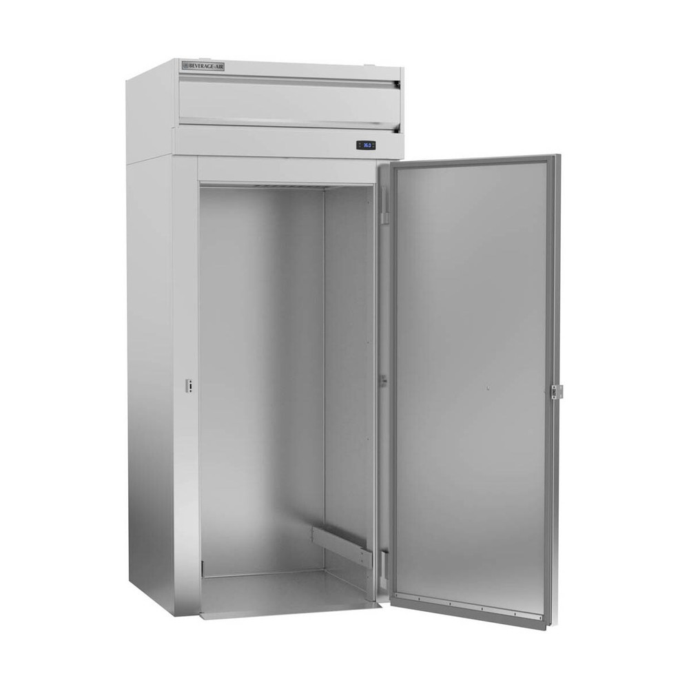 Beverage Air PRI1HC-1AS 36" One Section Solid Door Roll-In Refrigerator, Self...