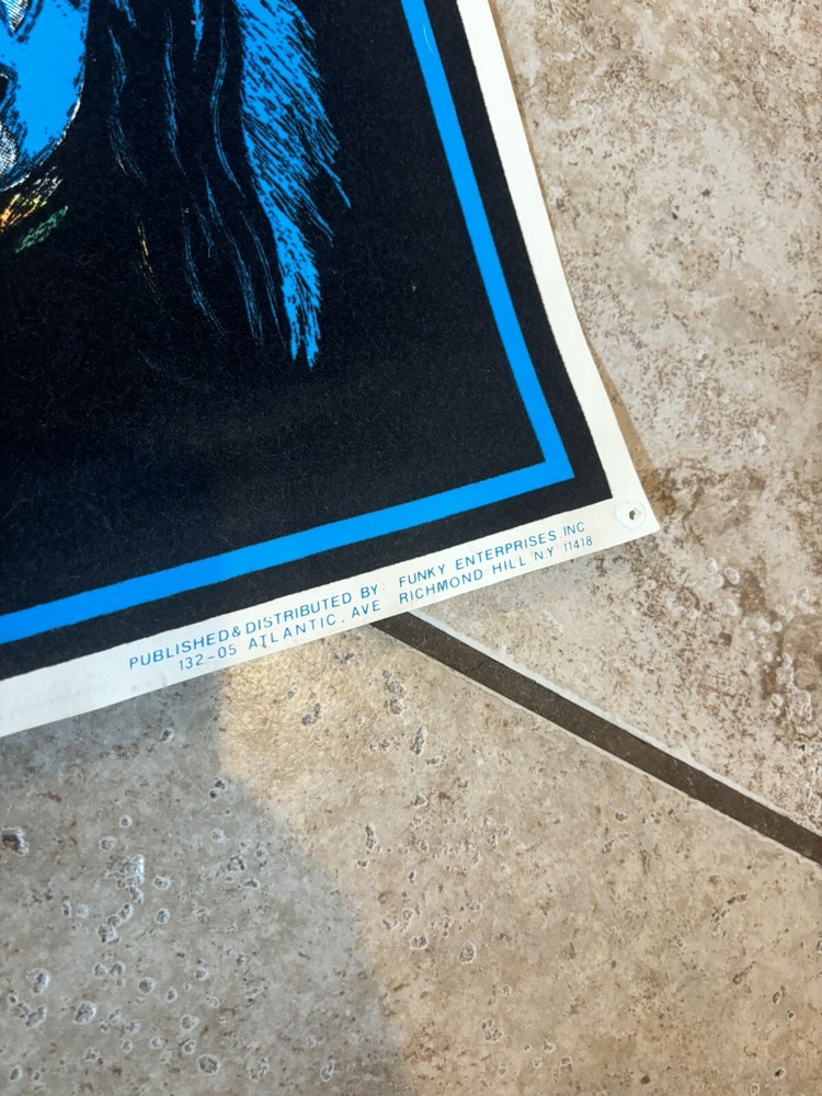 Kiss blacklight posters