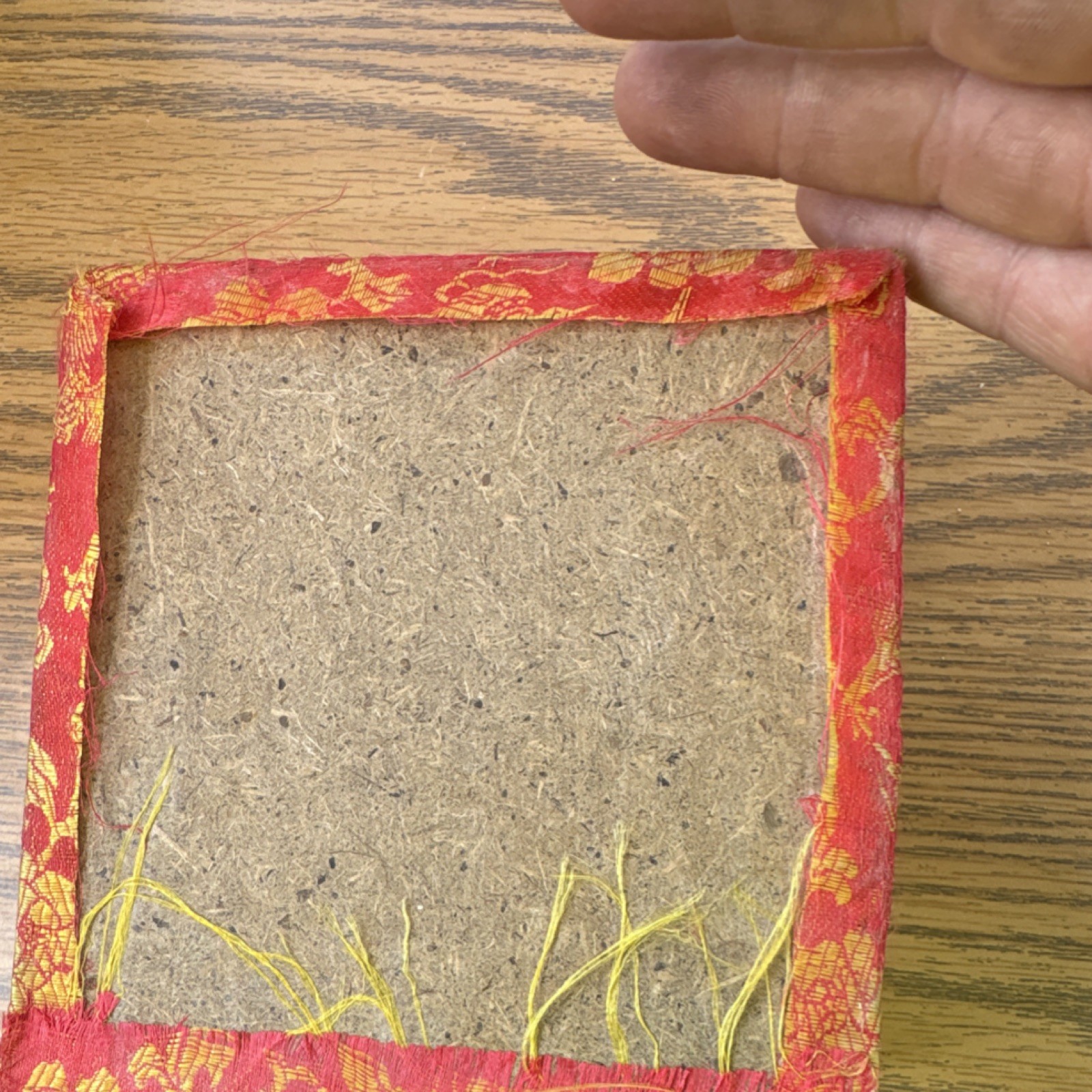 Pair of Chinese Porcelain Vases with Fish Motif, Script, Silk-Lined Gift Box