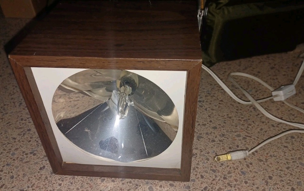 Vintage WORKING Xenon Strobe Light Variable Speed Rate Psychedelic Disco #1005