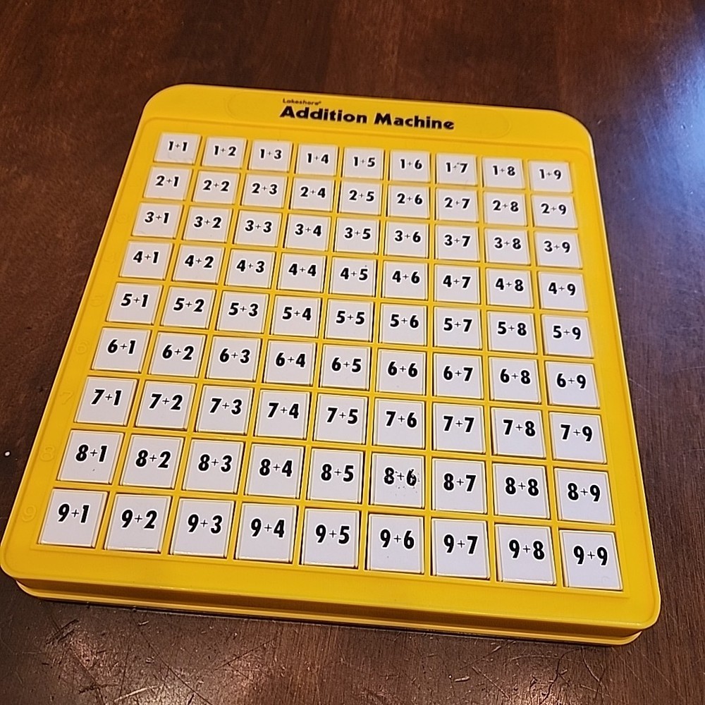 Lakeshore Addition Machine Teaching Math Education / Pop Up Answers