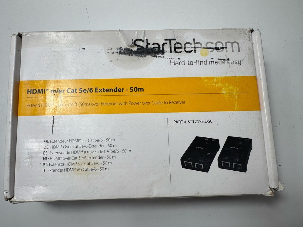 Cat 5e/6 Extender 50m