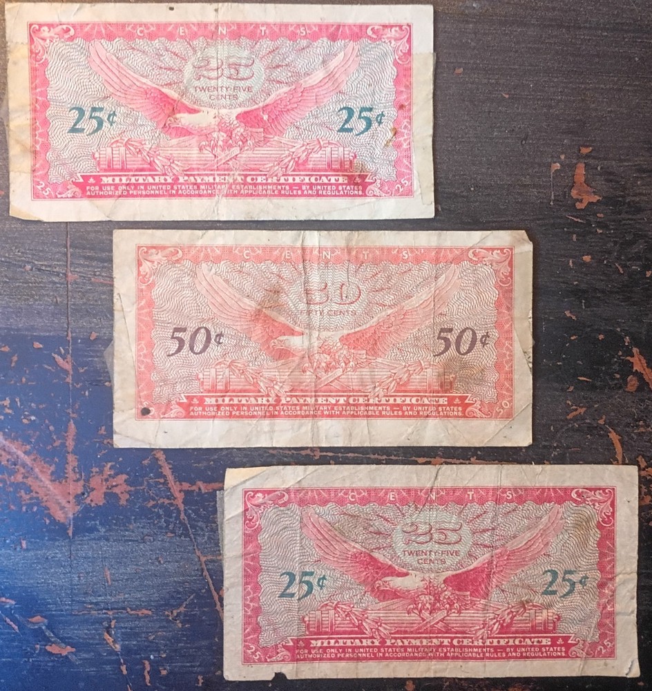 3 MPCs From Viet Nam 50 Cent 25 Cent
