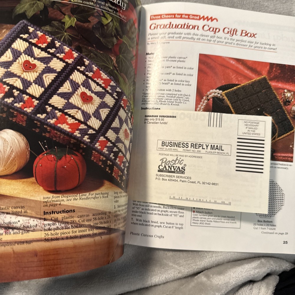 Vintage Plastic Canvas pattern book Send In The Clowns