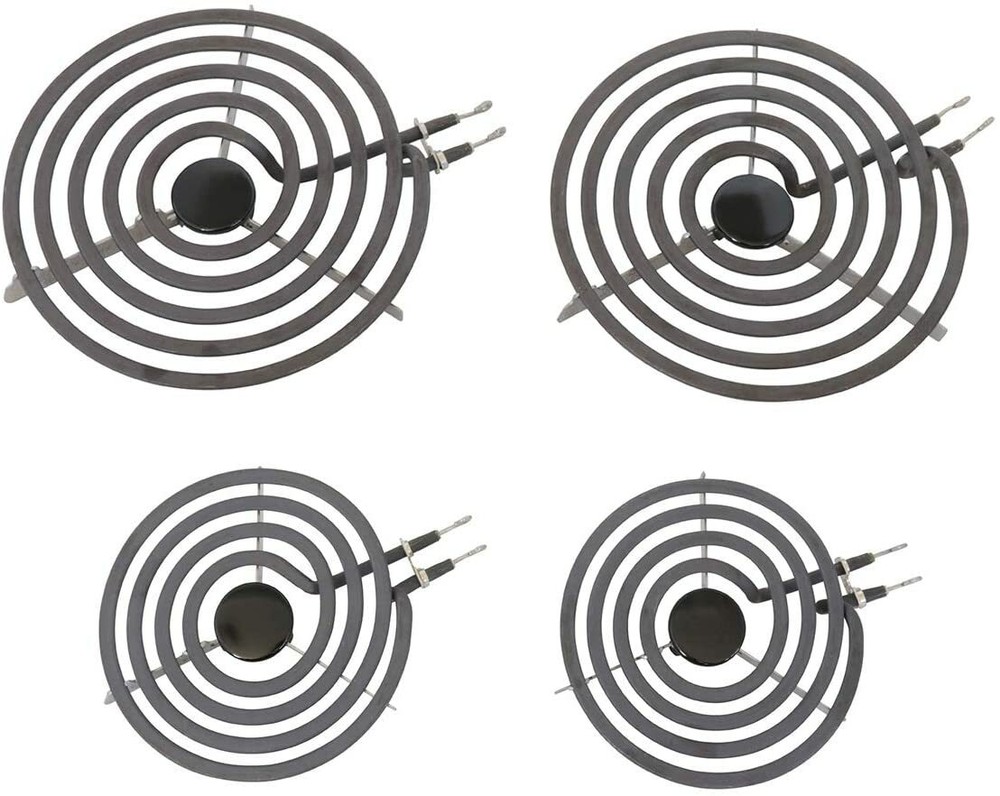 MP22YA Electric Range Burner Surface Element (2) MP15YA 6", (2) MP21YA 8" 4pcSet