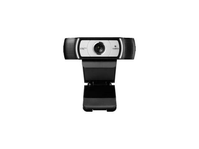 Logitech 960-001070 Pro Ultra Wide Angle HD Webcam  - Black