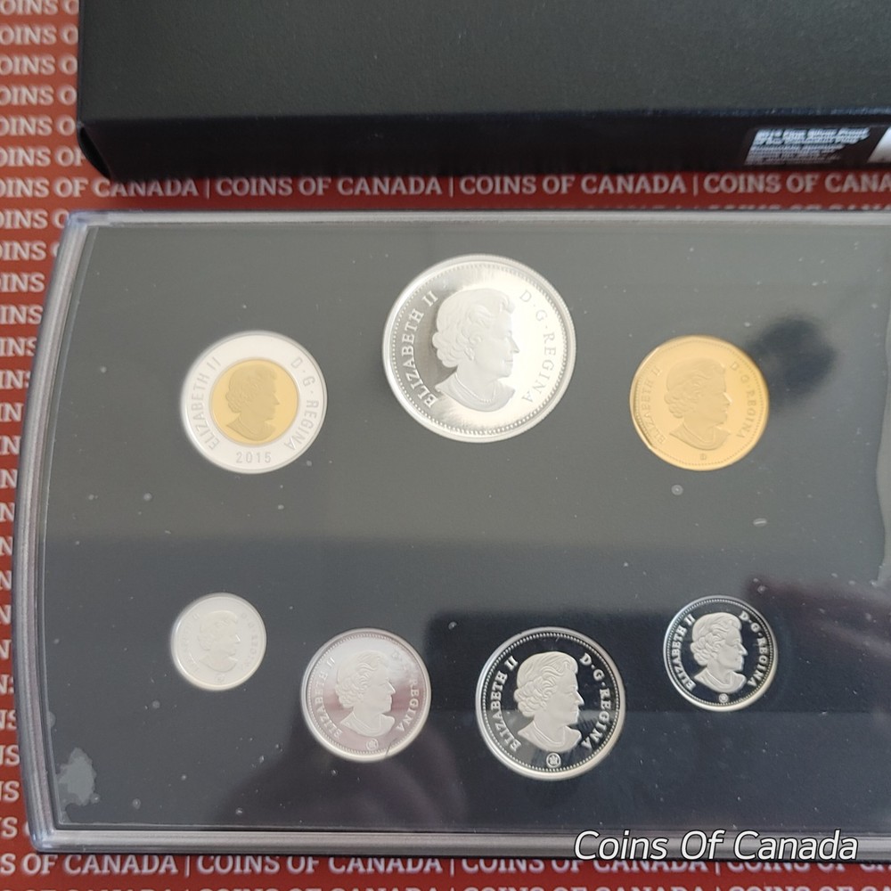 2015 Canada Proof Coin Set - With Special Edition Silver Dollar #coinsofcanada